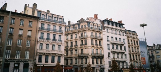 Une avenue de Lyon