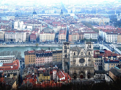 Vue de la ville de Lyon